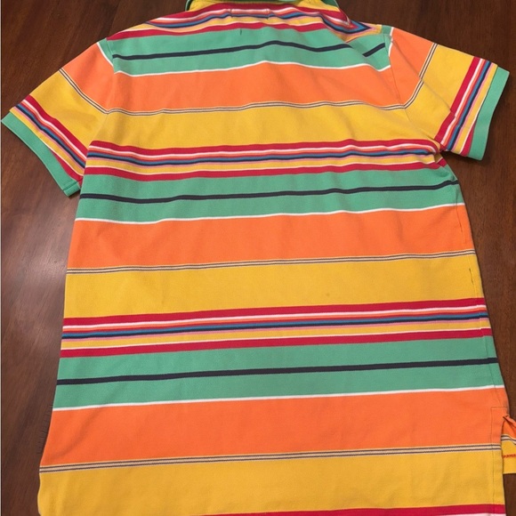 Polo Ralph Lauren Boys’ Striped Polo Shirt – Size Large – Bright Multicolor - Picture 5 of 5